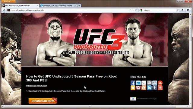 ufc undisputed 3 for pc